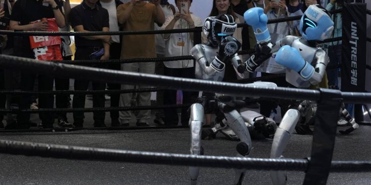 Čínský výrobce humanoidních robotů Unitree po vstupu na burzu prudce vzrostl